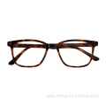 Luxury Men Clear Lens No Glare Vintage Round Handmade Acetate Frame Eyeglasses For Woman